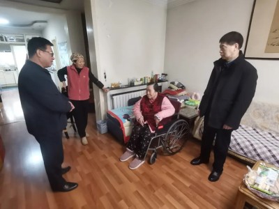 安阳市科协开展春节走访慰问离休老干部活动